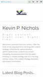 Mobile Screenshot of kevinpnichols.com
